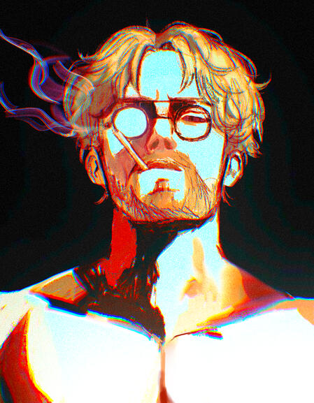 a waist shot like this would be $20 - $40 ranging on how detailed it is